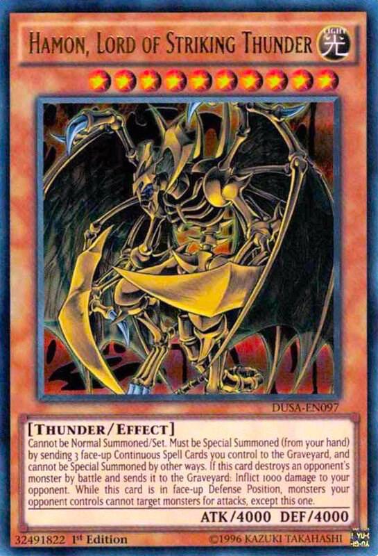 Hamon, Lord of Striking Thunder (DUSA-EN097) (DUSA)