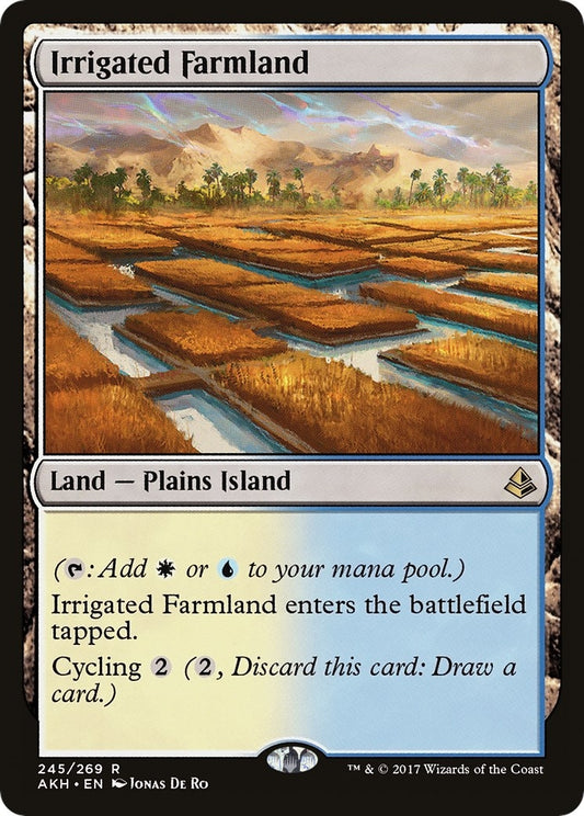 Image for Irrigated Farmland (245) (AKH) - Magic: The Gathering