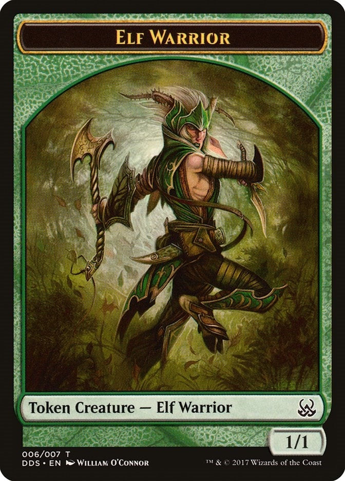 Elf Warrior Token (6) (DDS)
