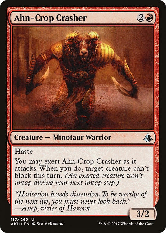 Image for Ahn-Crop Crasher (117) (AKH) - Magic: The Gathering