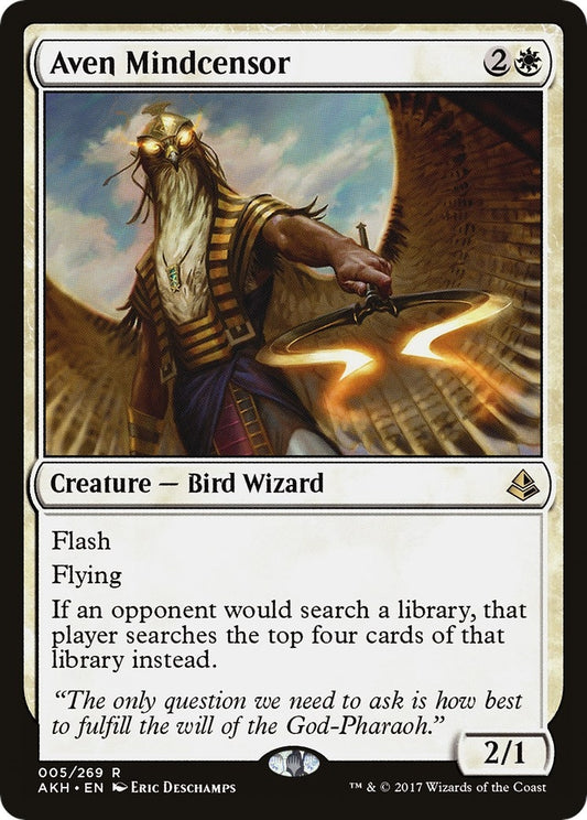 Image for Aven Mindcensor (5) (AKH) - Magic: The Gathering