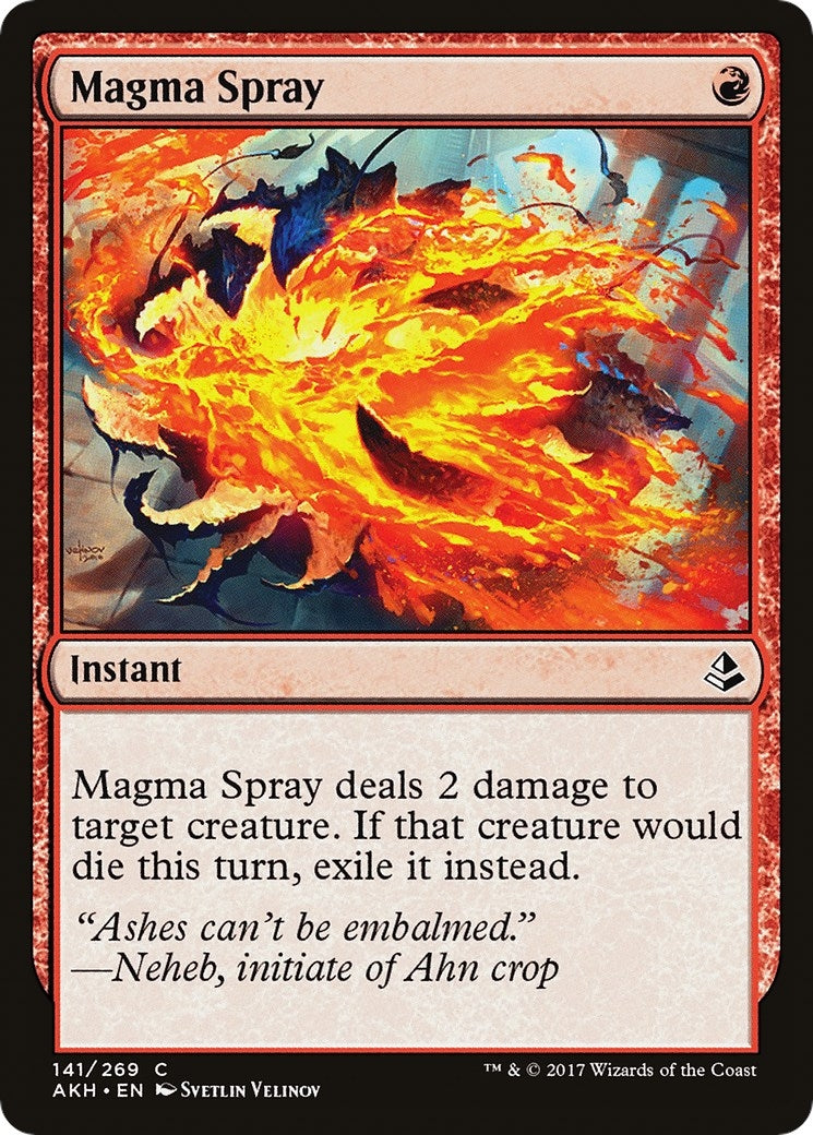 Magma Spray (141) (AKH)