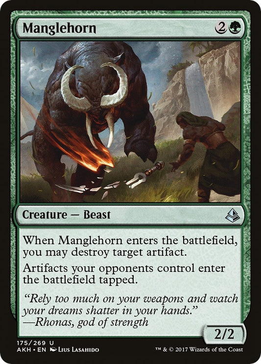 Image for Manglehorn (175) (AKH) - Magic: The Gathering
