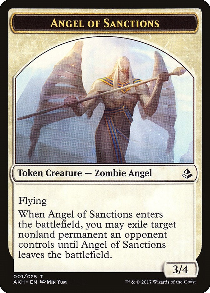 Angel of Sanctions Token (1) (AKH)