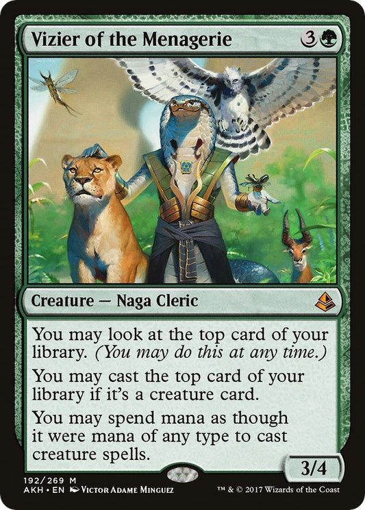 Image for Vizier of the Menagerie (192) (AKH) - Magic: The Gathering