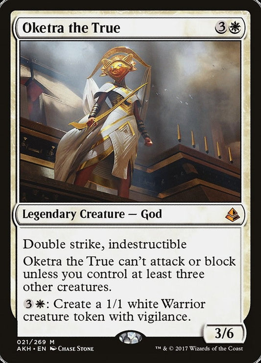 Image for Oketra the True (21) (AKH) - Magic: The Gathering