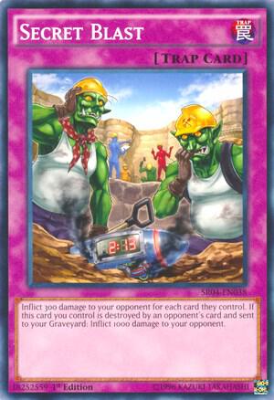 Secret Blast (SR04-EN038) (SR04)