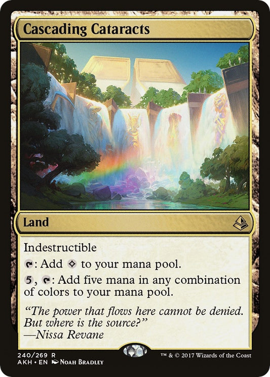 Image for Cascading Cataracts (240) (AKH) - Magic: The Gathering