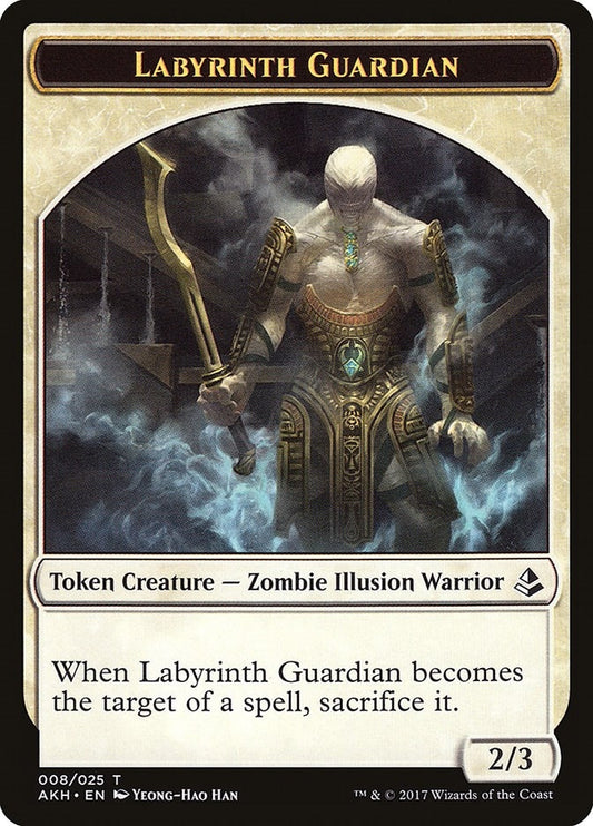 Image for Labyrinth Guardian Token (8) (AKH) - Magic: The Gathering