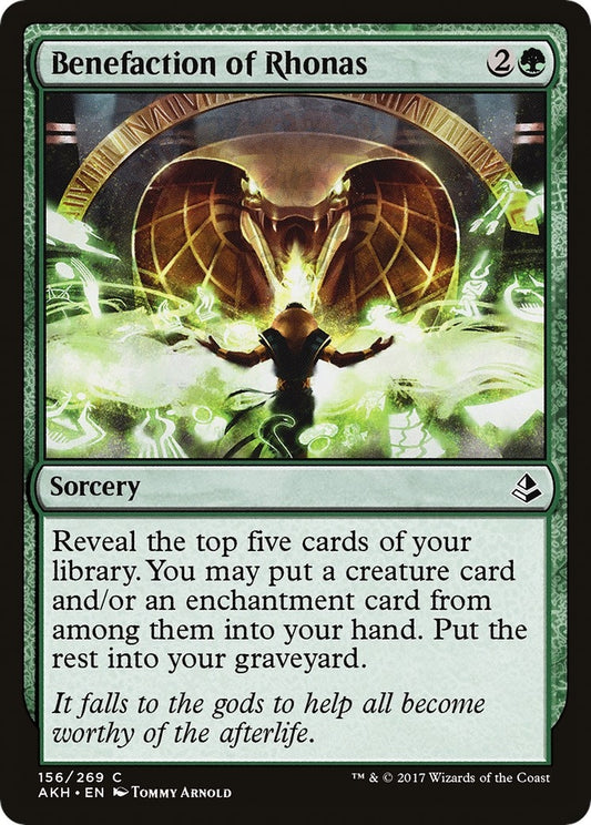 Benefaction of Rhonas (156) (AKH)