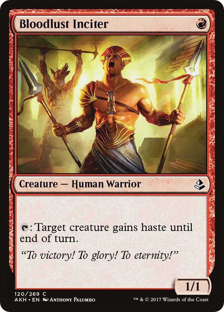 Bloodlust Inciter (120) (AKH)