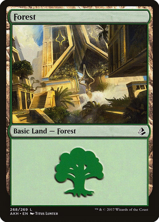 Image for Forest (268) (268) (AKH) - Magic: The Gathering