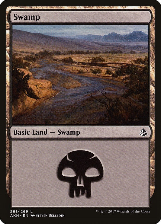 Image for Swamp (261) (261) (AKH) - Magic: The Gathering