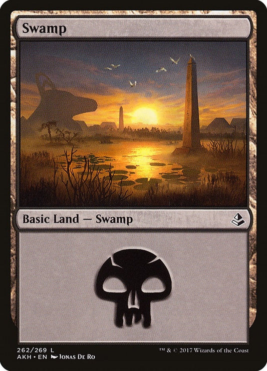 Image for Swamp (262) (262) (AKH) - Magic: The Gathering