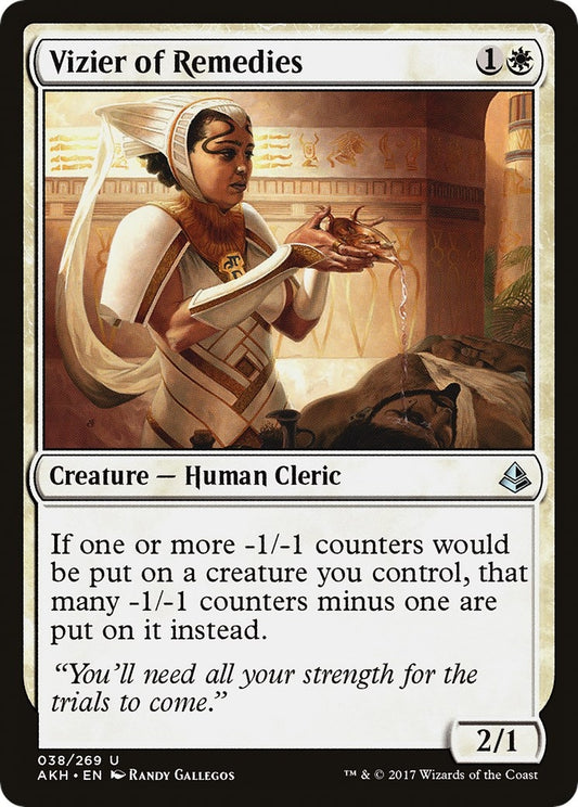 Image for Vizier of Remedies (38) (AKH) - Magic: The Gathering