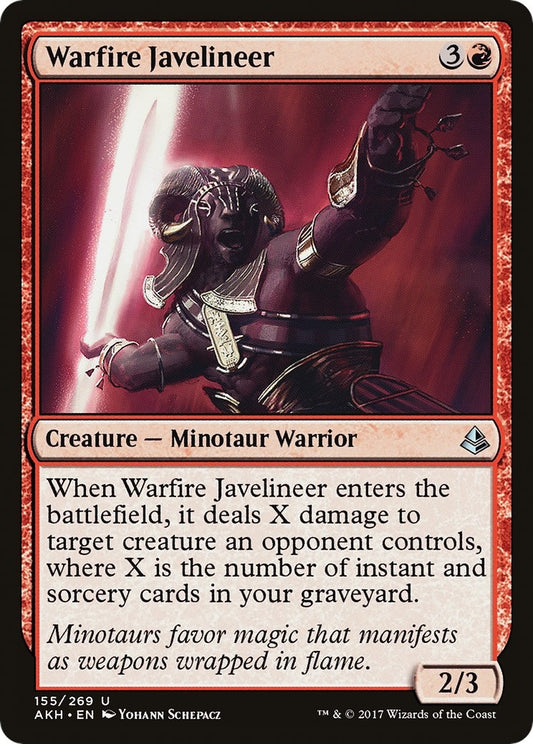 Warfire Javelineer (155) (AKH)