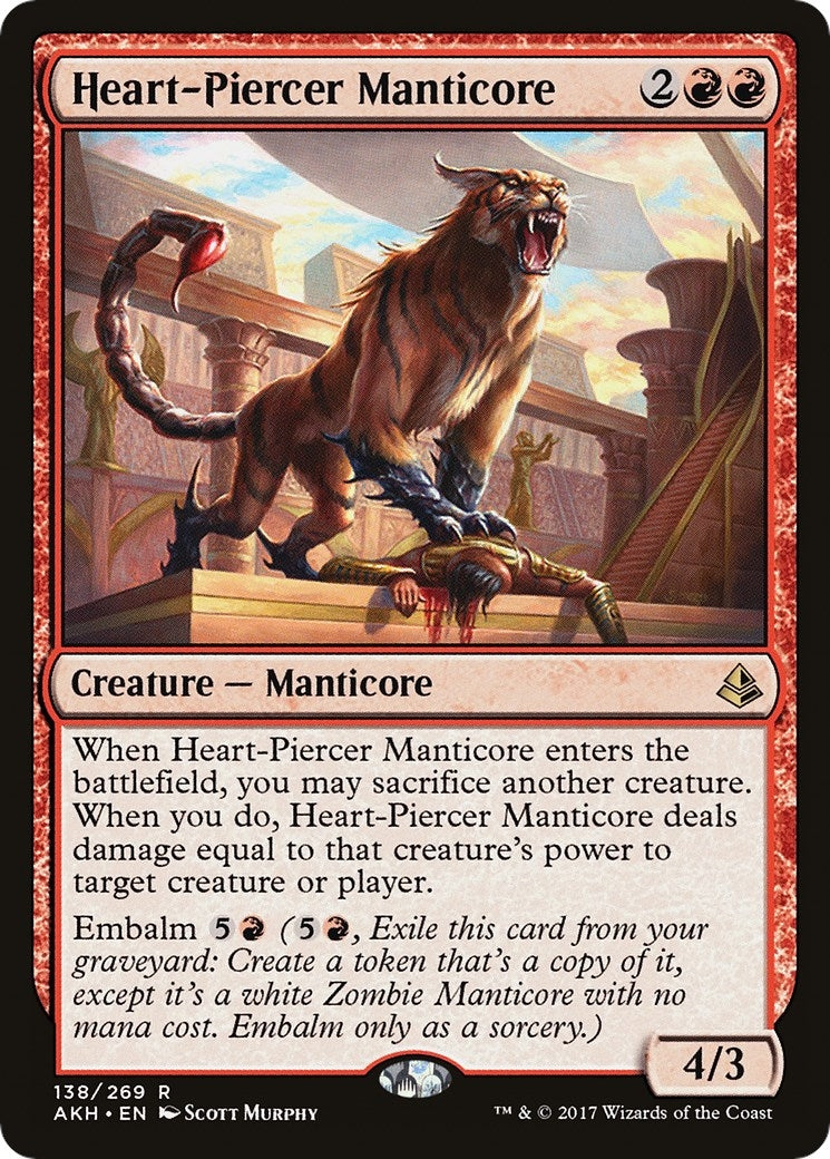 Heart-Piercer Manticore (138) (AKH)