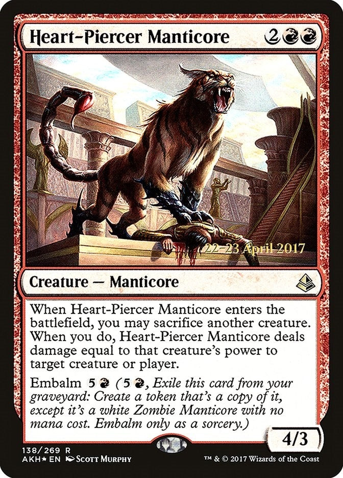 Heart-Piercer Manticore (138) (PRE)