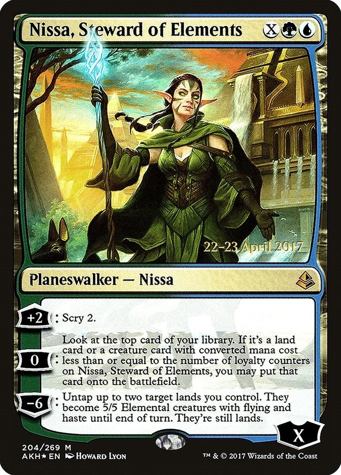 Nissa, Steward of Elements (204) (PRE)