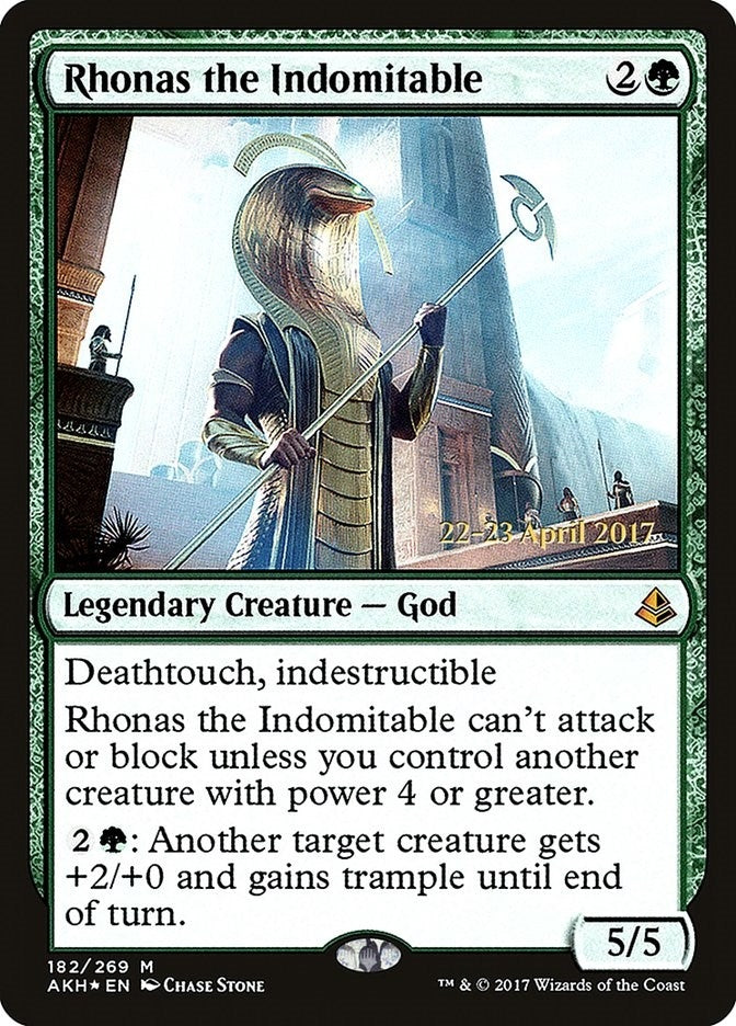 Rhonas the Indomitable (182) (PRE)