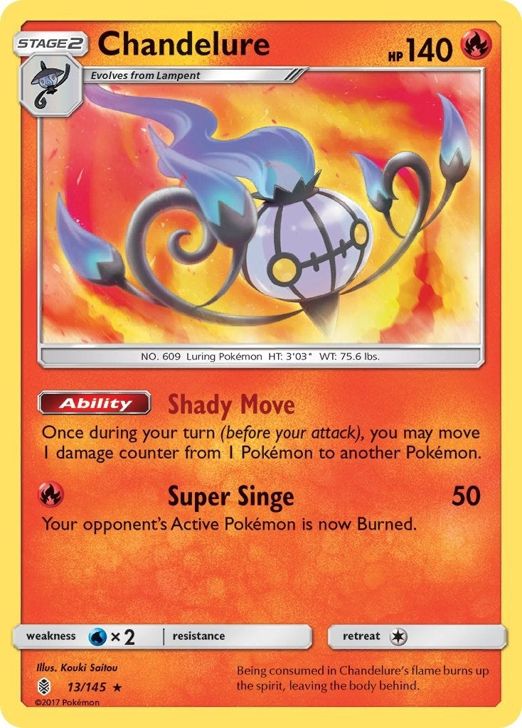 Chandelure (13/145) (SM02)