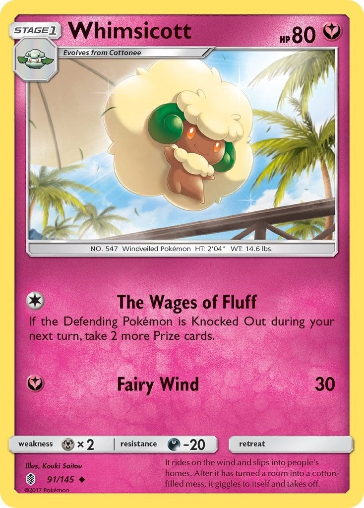 Whimsicott (91/145) (SM02)