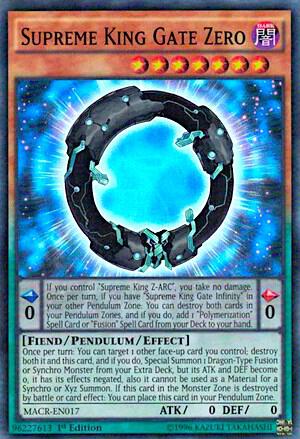 Supreme King Gate Zero (MACR-EN017) (MACR)