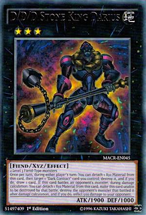 D/D/D Stone King Darius (MACR-EN045) (MACR)