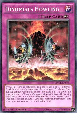 Dinomists Howling (MACR-EN076) (MACR)