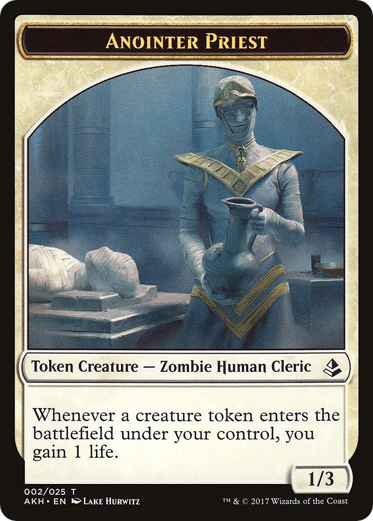 Anointer Priest // Drake Double-Sided Token (2 // 18) (AKH)