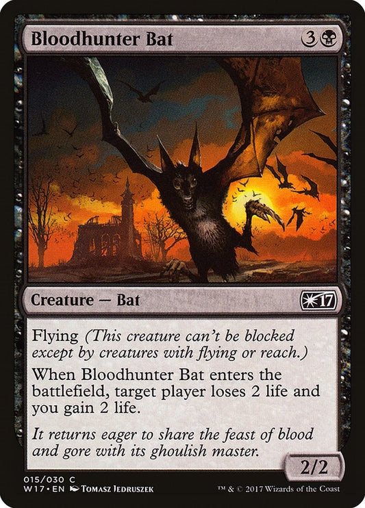 Image for Bloodhunter Bat (15) (W17) - Magic: The Gathering