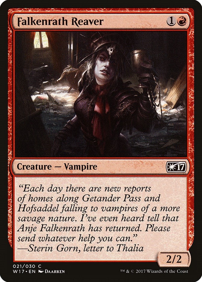 Image for Falkenrath Reaver (21) (W17) - Magic: The Gathering