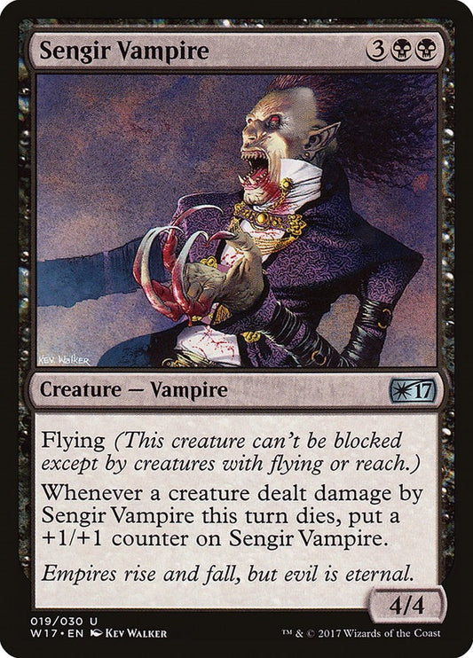Image for Sengir Vampire (19) (W17) - Magic: The Gathering