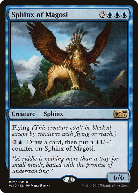 Image for Sphinx of Magosi (12) (W17) - Magic: The Gathering