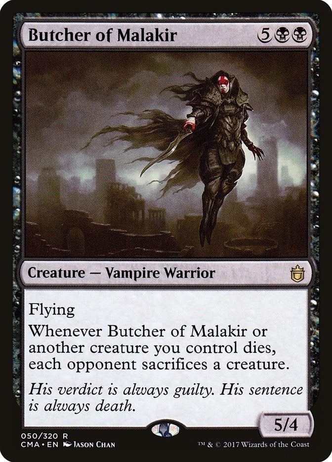 Butcher of Malakir (50) (CMA)
