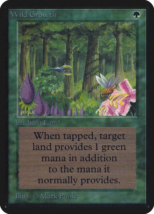 Image for Wild Growth (LEA) - Magic: The Gathering