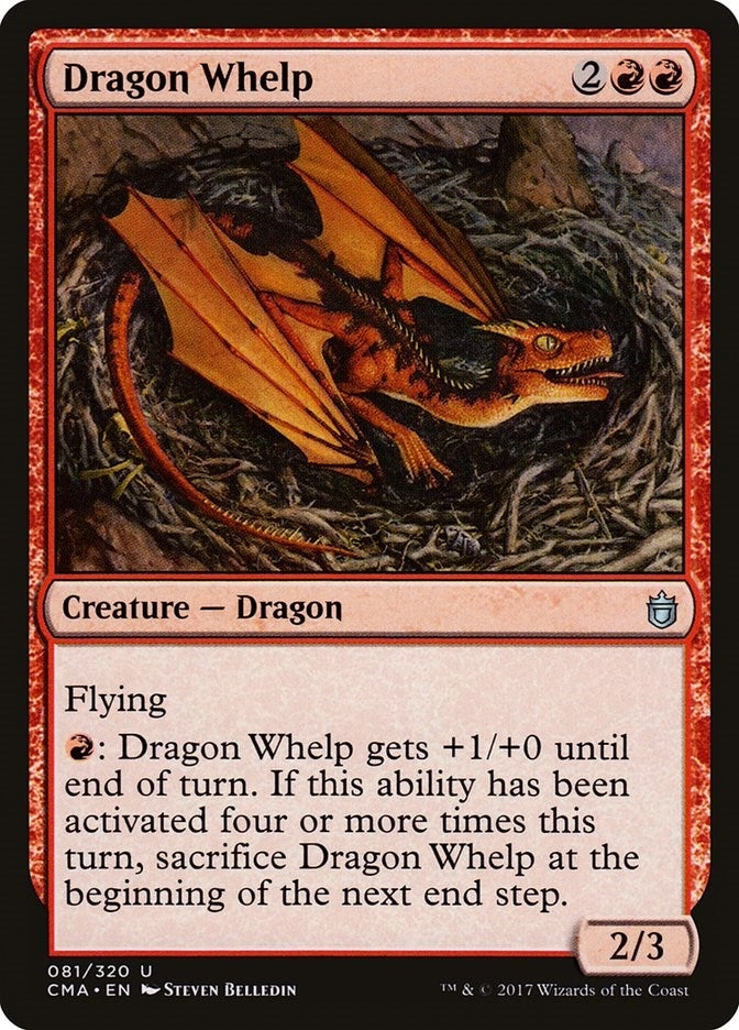 Image for Dragon Whelp (81) (CMA) - Magic: The Gathering