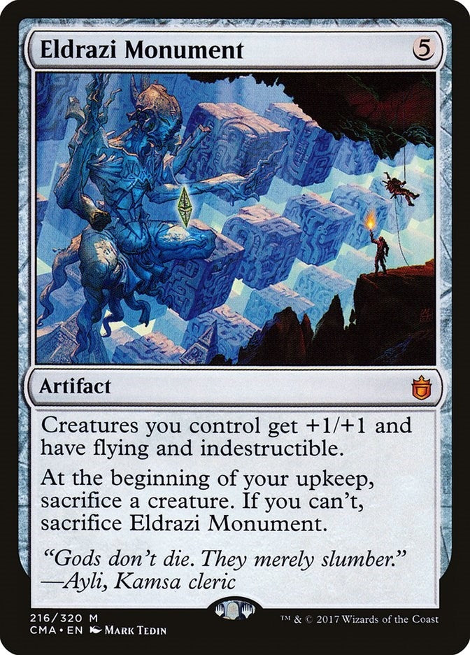 Image for Eldrazi Monument (216) (CMA) - Magic: The Gathering