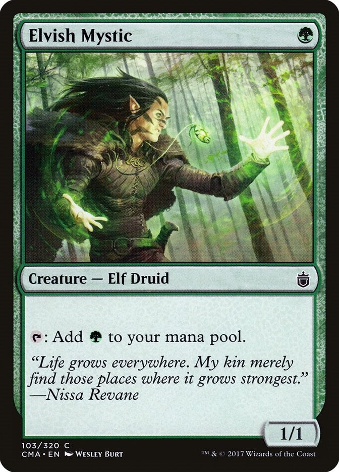 Image for Elvish Mystic (103) (CMA) - Magic: The Gathering