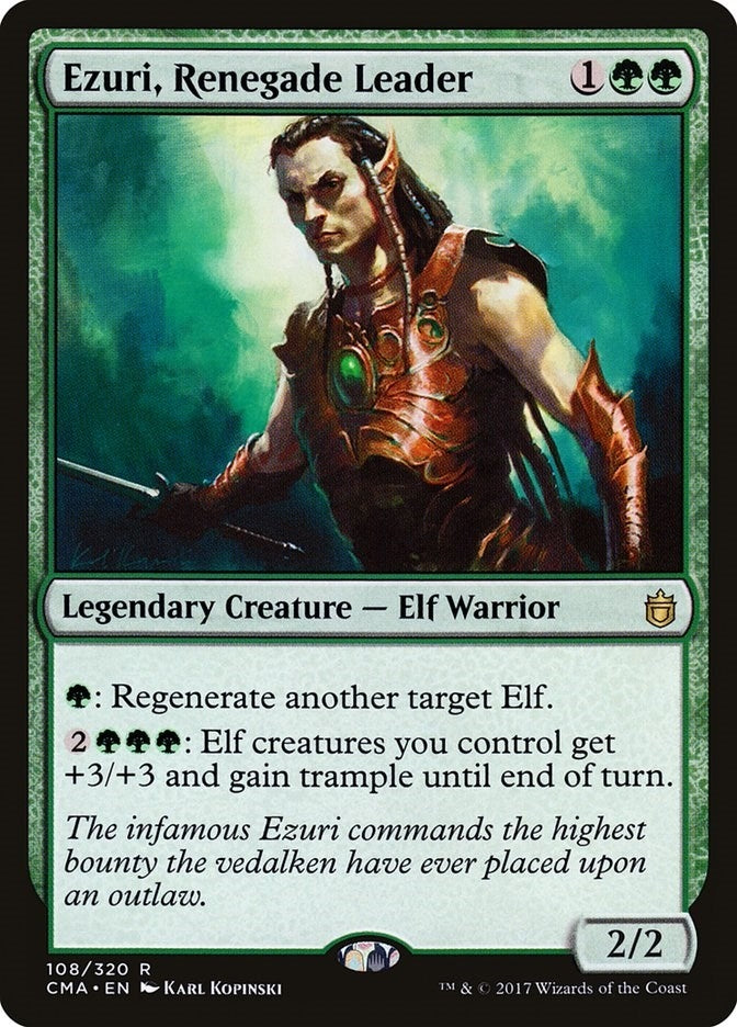 Image for Ezuri, Renegade Leader (108) (CMA) - Magic: The Gathering