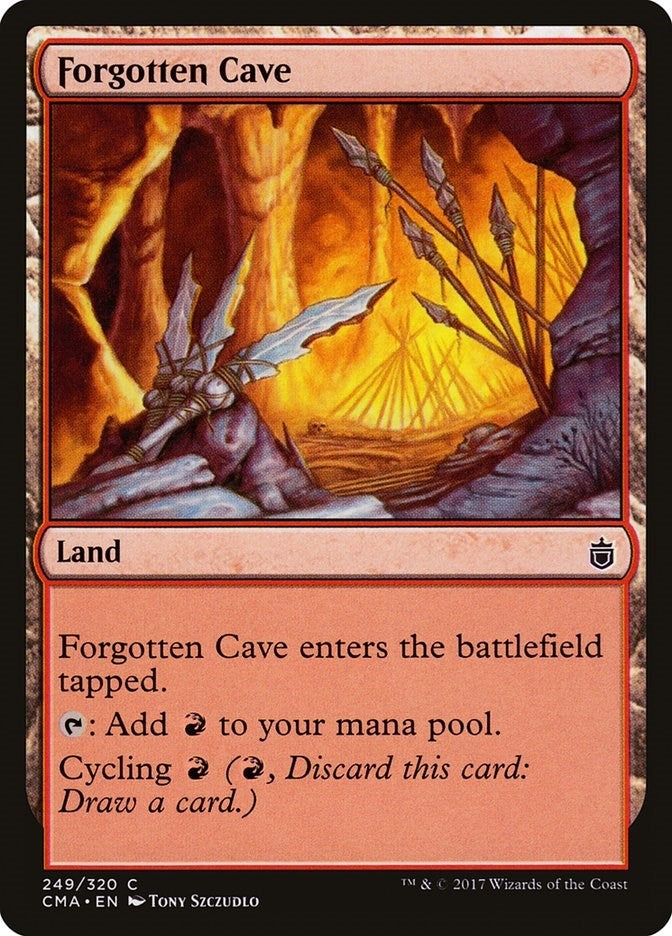 Image for Forgotten Cave (249) (CMA) - Magic: The Gathering