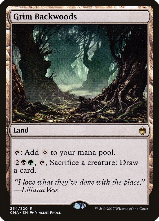 Image for Grim Backwoods (254) (CMA) - Magic: The Gathering