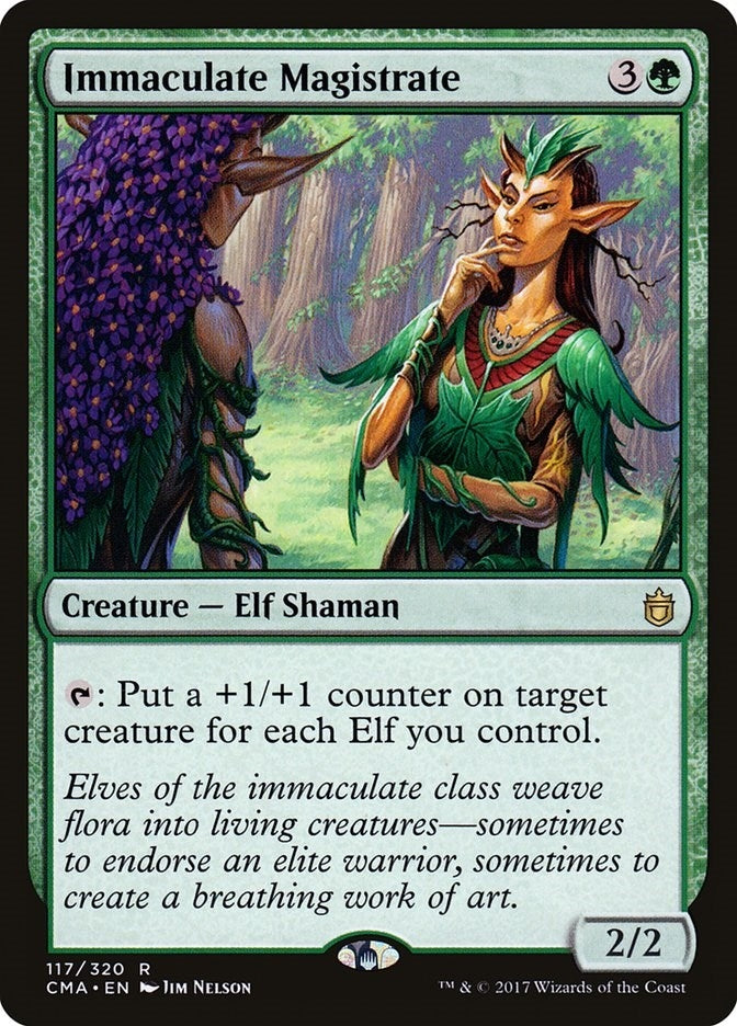 Image for Immaculate Magistrate (117) (CMA) - Magic: The Gathering