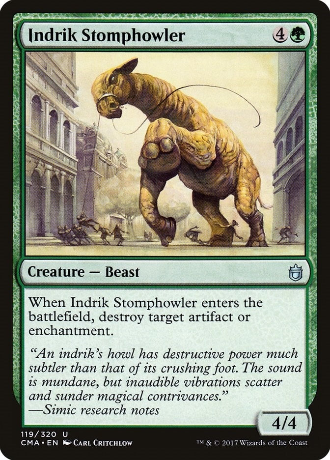 Image for Indrik Stomphowler (119) (CMA) - Magic: The Gathering