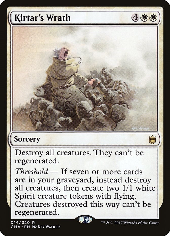 Image for Kirtar's Wrath (14) (CMA) - Magic: The Gathering