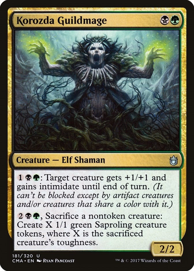 Image for Korozda Guildmage (181) (CMA) - Magic: The Gathering