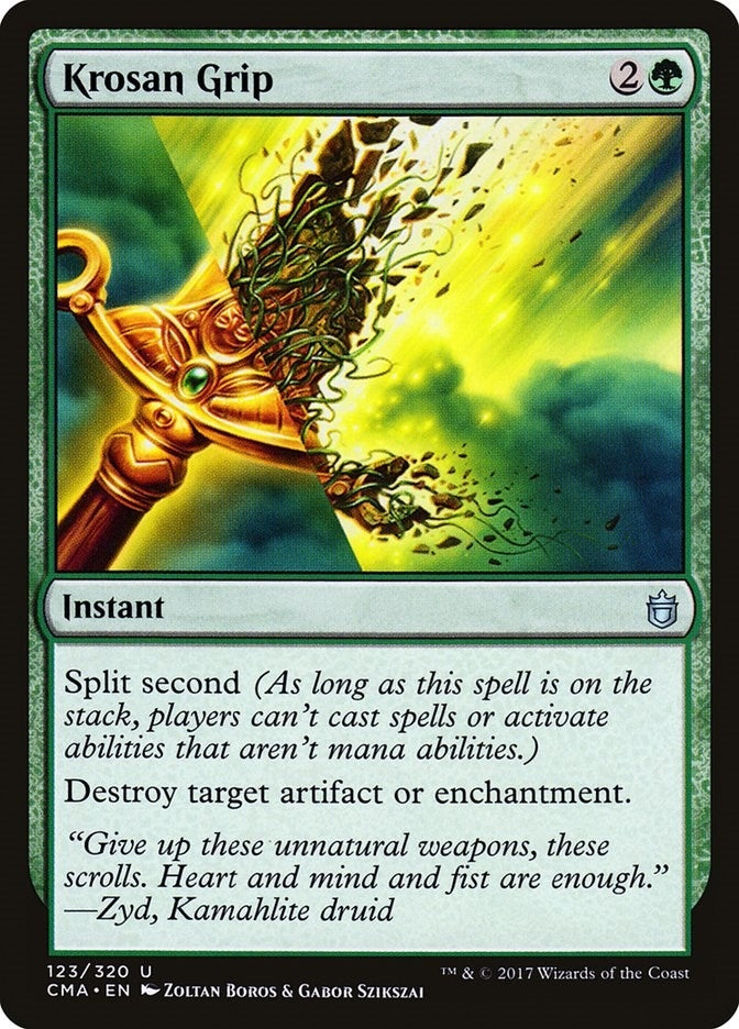 Image for Krosan Grip (123) (CMA) - Magic: The Gathering