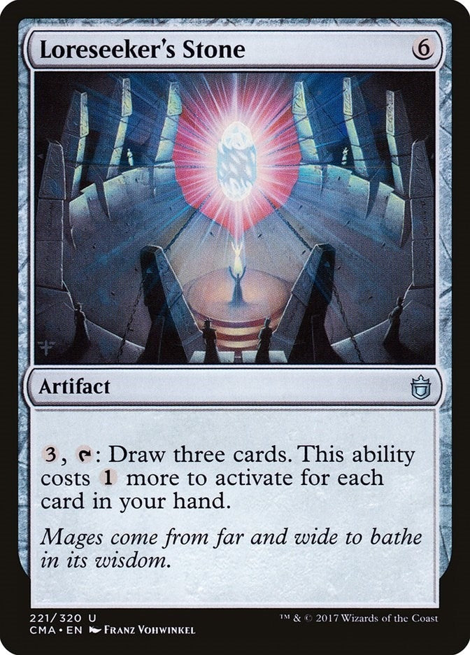 Image for Loreseeker's Stone (221) (CMA) - Magic: The Gathering