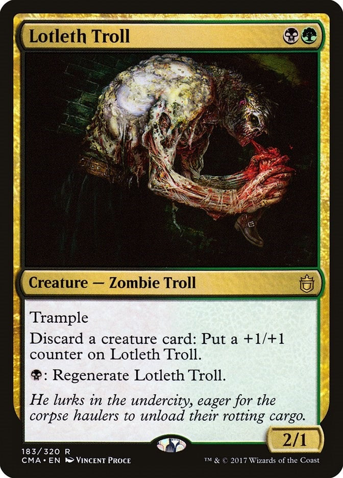 Image for Lotleth Troll (183) (CMA) - Magic: The Gathering