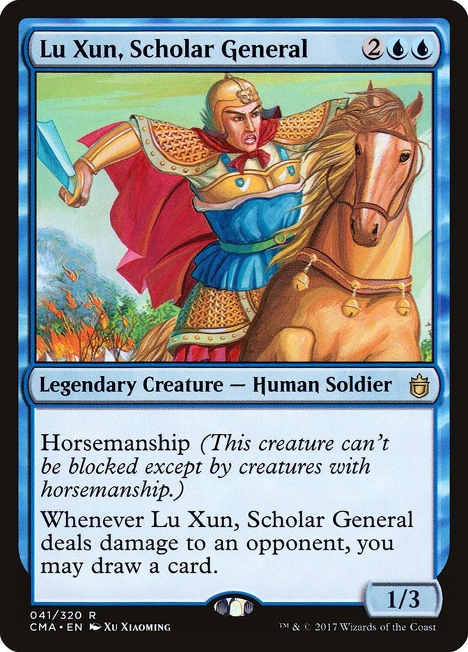 Image for Lu Xun, Scholar General (41) (CMA) - Magic: The Gathering